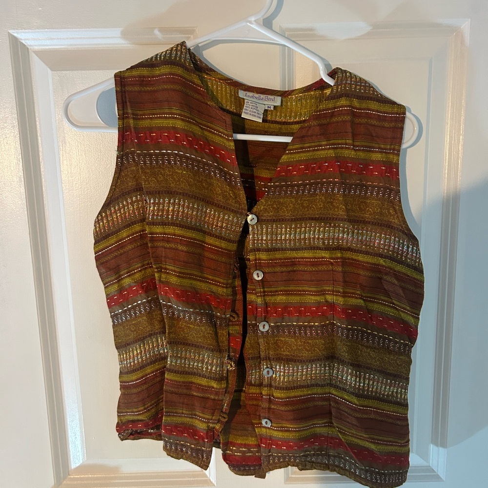 Vintage Fall Colored Vest